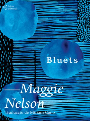 cover image of Bluets